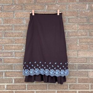 Brown Wool Skirt, 1 (small)